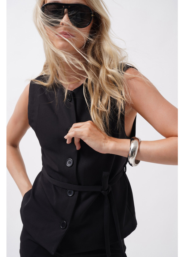 Kuşaklı Dokuma Yelek